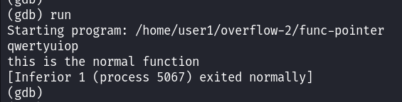 TryHackMe Buffer Overflows — Task 7 Overwriting Function Pointers