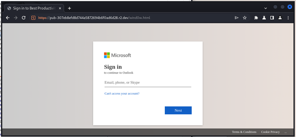 Phishing Message Investigation
